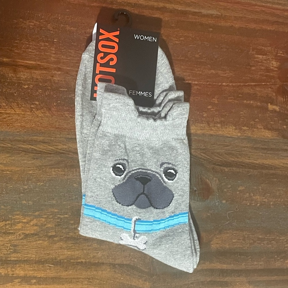 ✨2/$25✨ Hot Sox Novelty Pug Socks Ladies 9 - 11